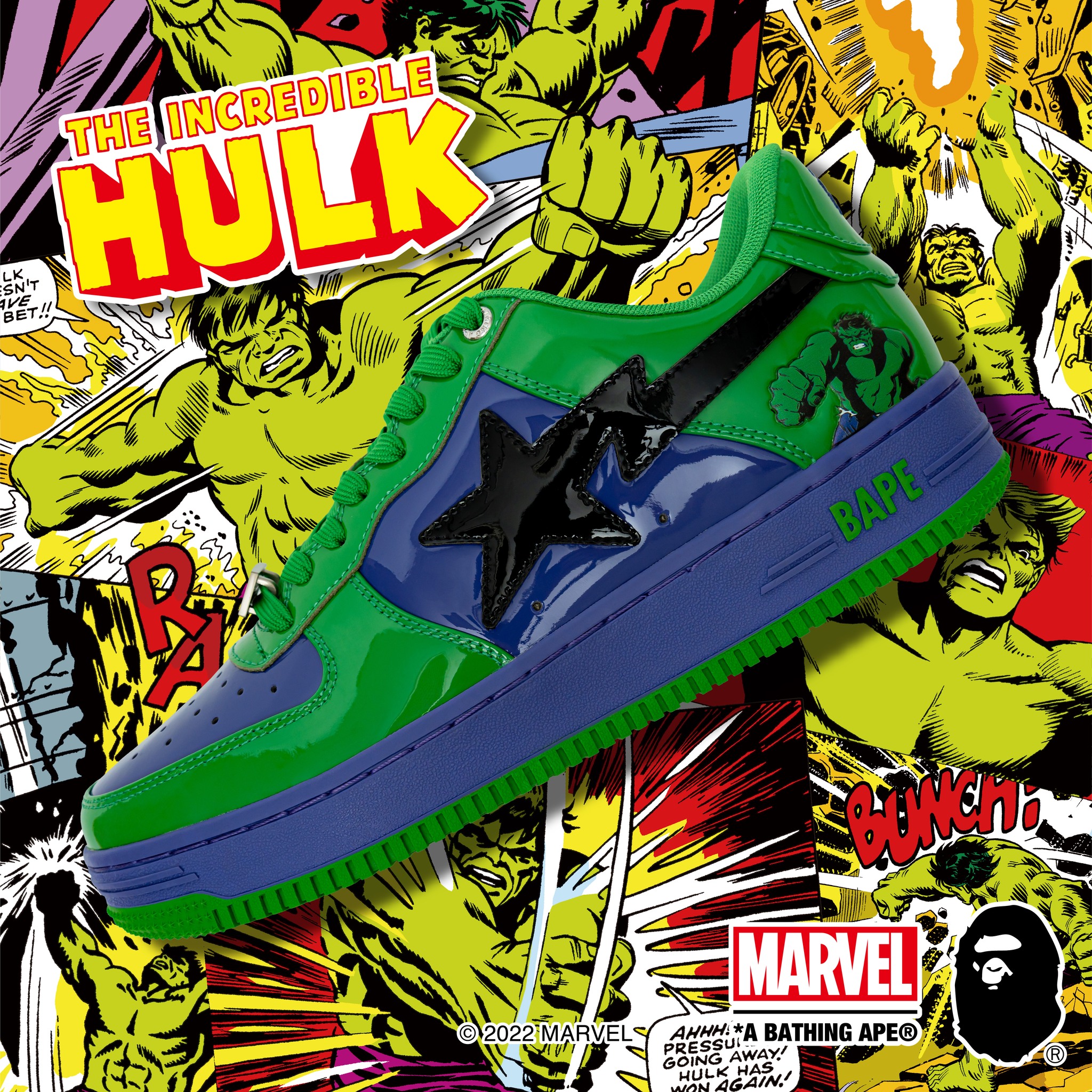 A BATHING APE® | MARVEL COMING SOON!! #bape #marvel #bapemarvel 