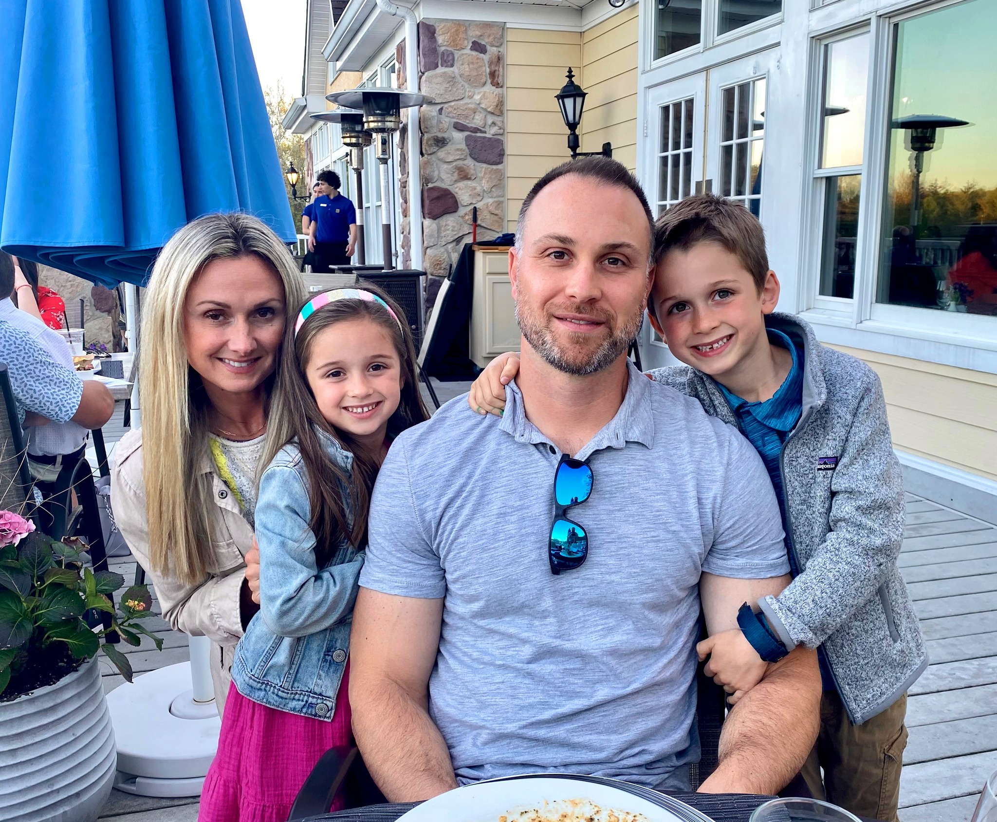 Doylestown Country Club - It was a beautiful night to be on the patio ...