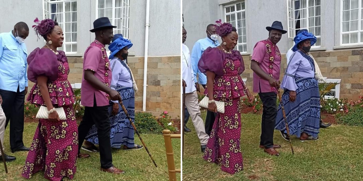 Kenyans.co.ke - DP Ruto and and his wife at their son Nick... | Facebook