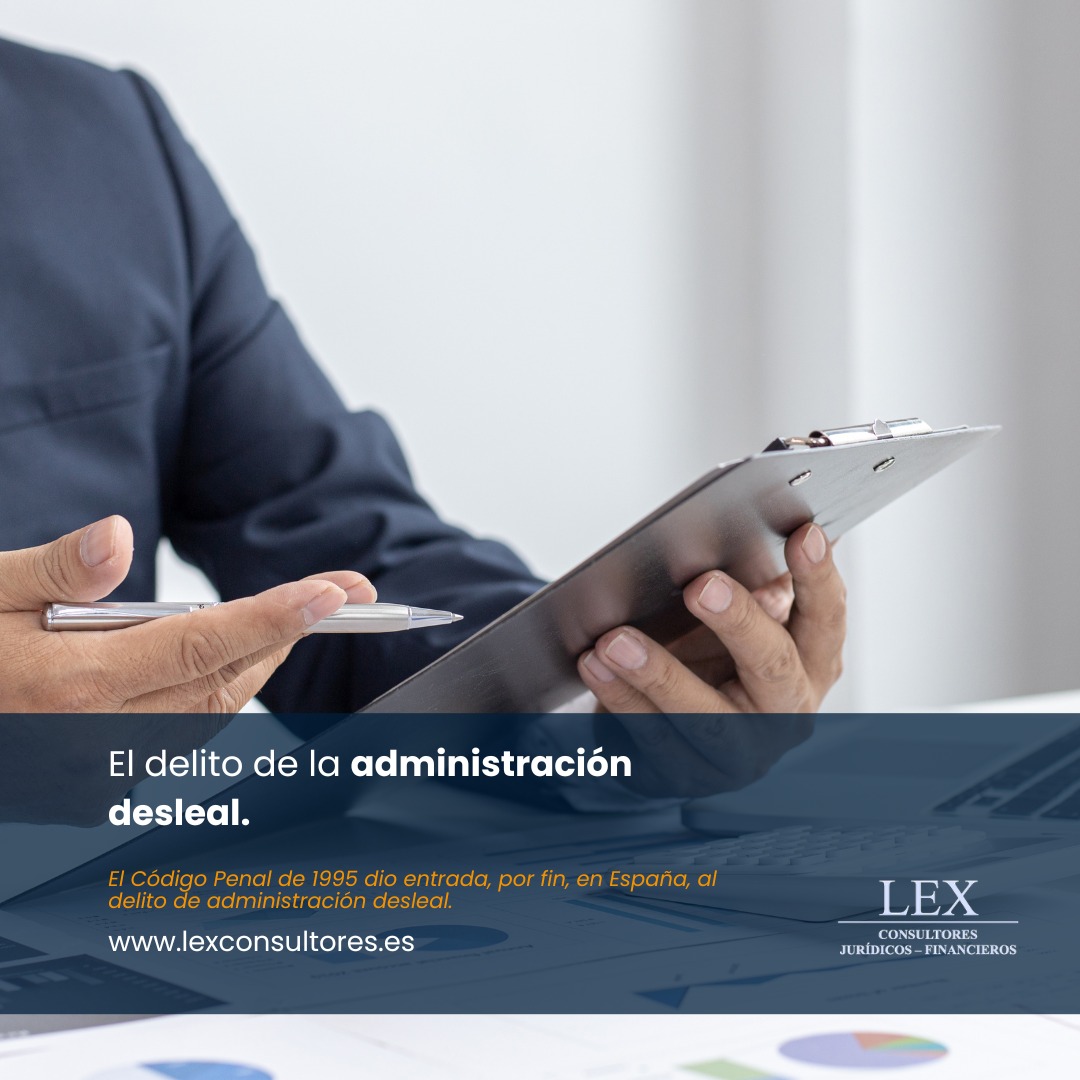 El delito de la... - LEX Consultores Jurídicos - Financieros | Facebook