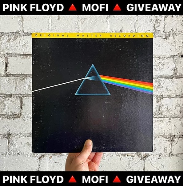 Scored 1979 MOFI Dark Side of the Moon record