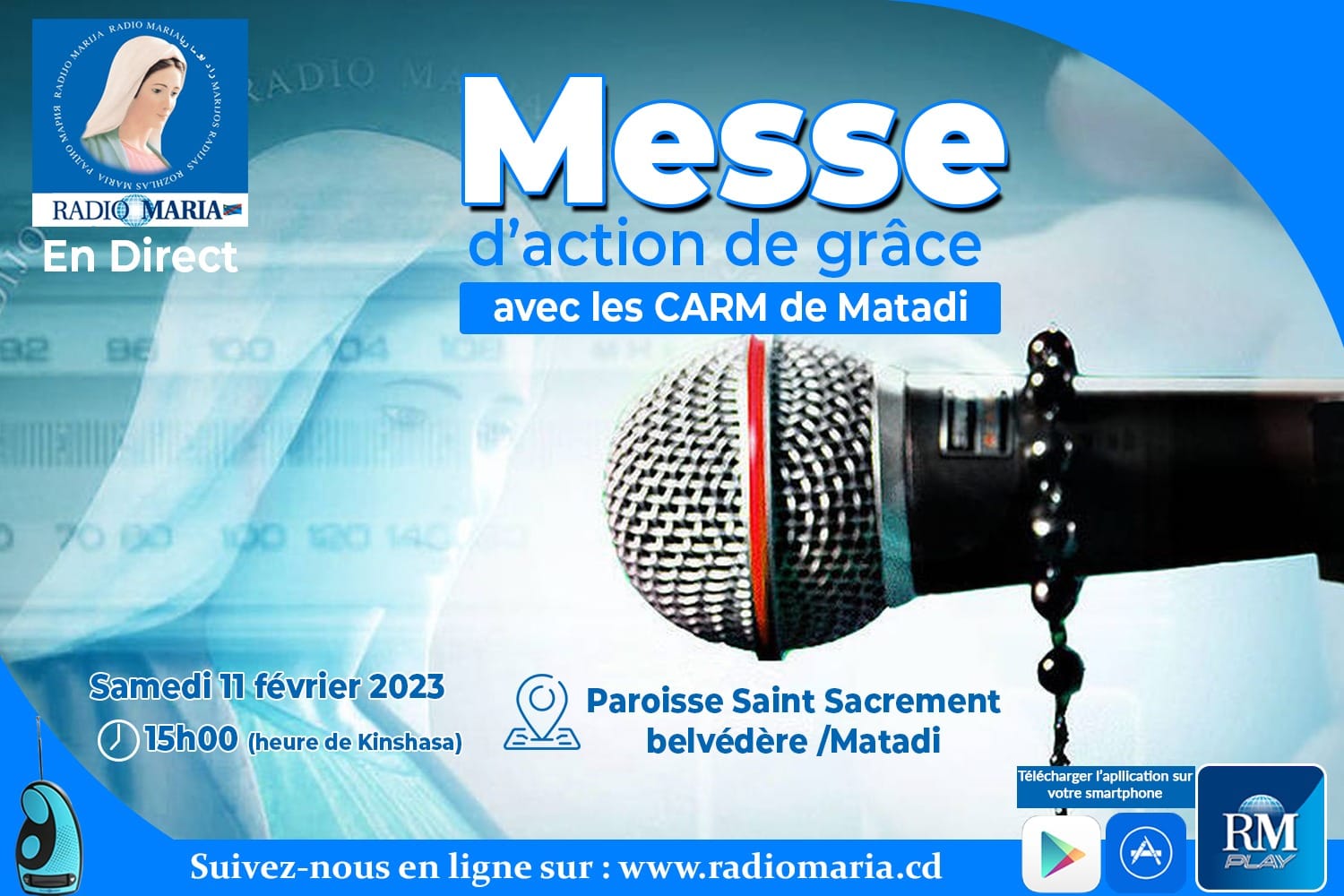 Radio Maria Rdc Kinshasa En Direct Gratuit