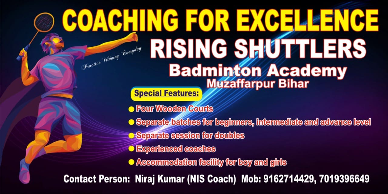 Rising shuttlers badminton academy | Facebook