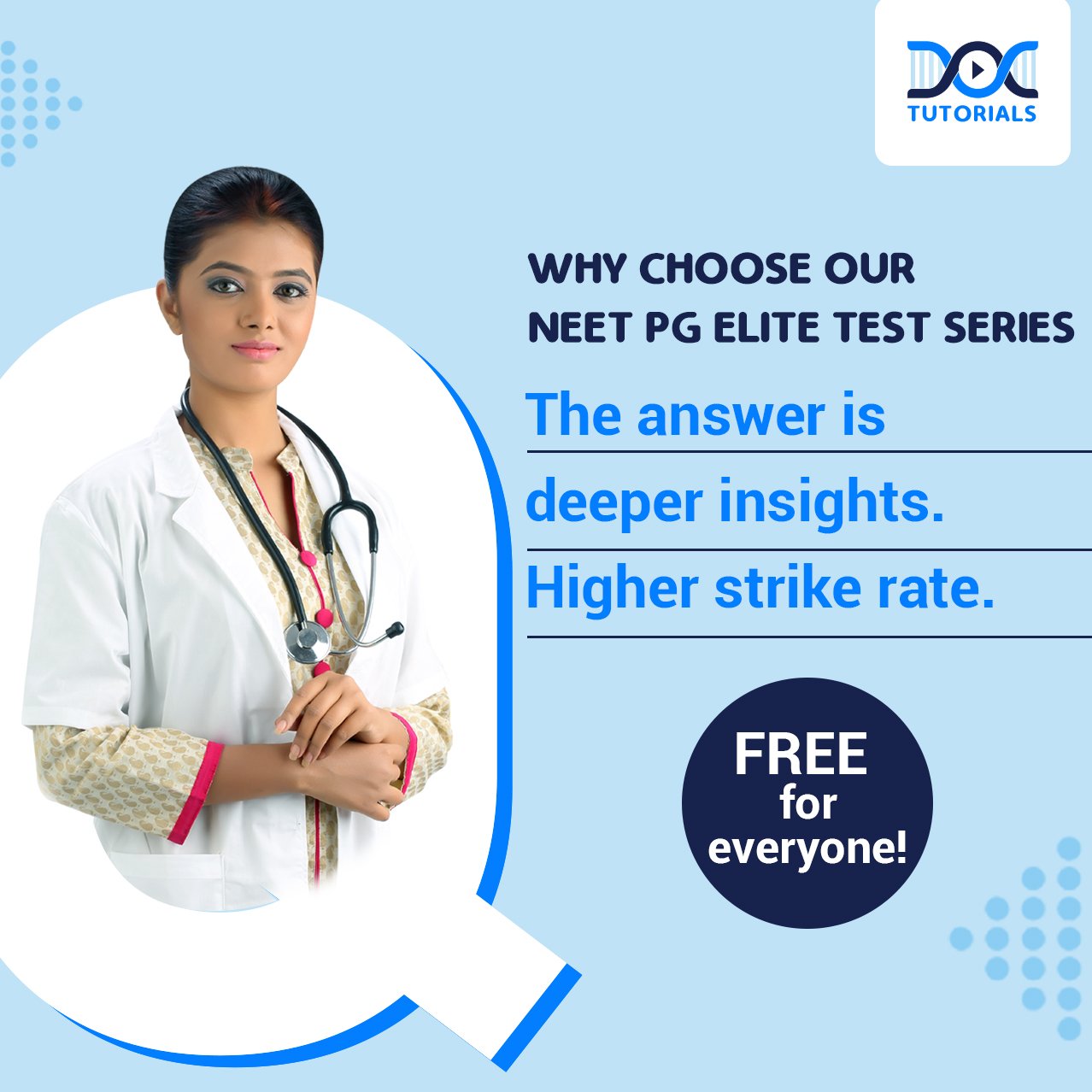 The more we ask questions,... - DocTutorials NEET PG & FMGE | Facebook