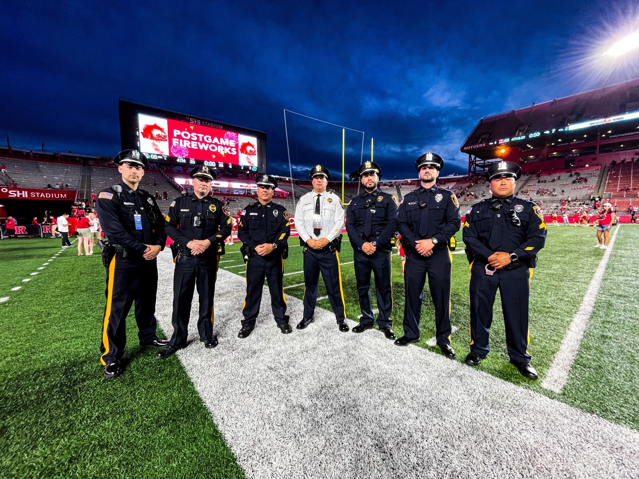 Rutgers - Photographed (L/R): PO Dylan Nagy, Sgt. Kevin Connolly, PO ...