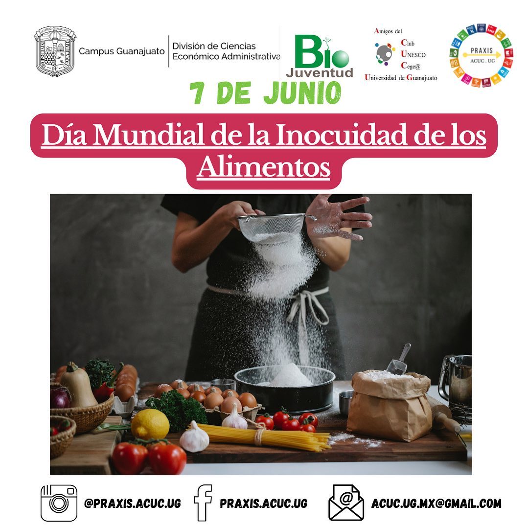 Praxis ACUC UG - La inocuidad de los alimentos es la... | Facebook
