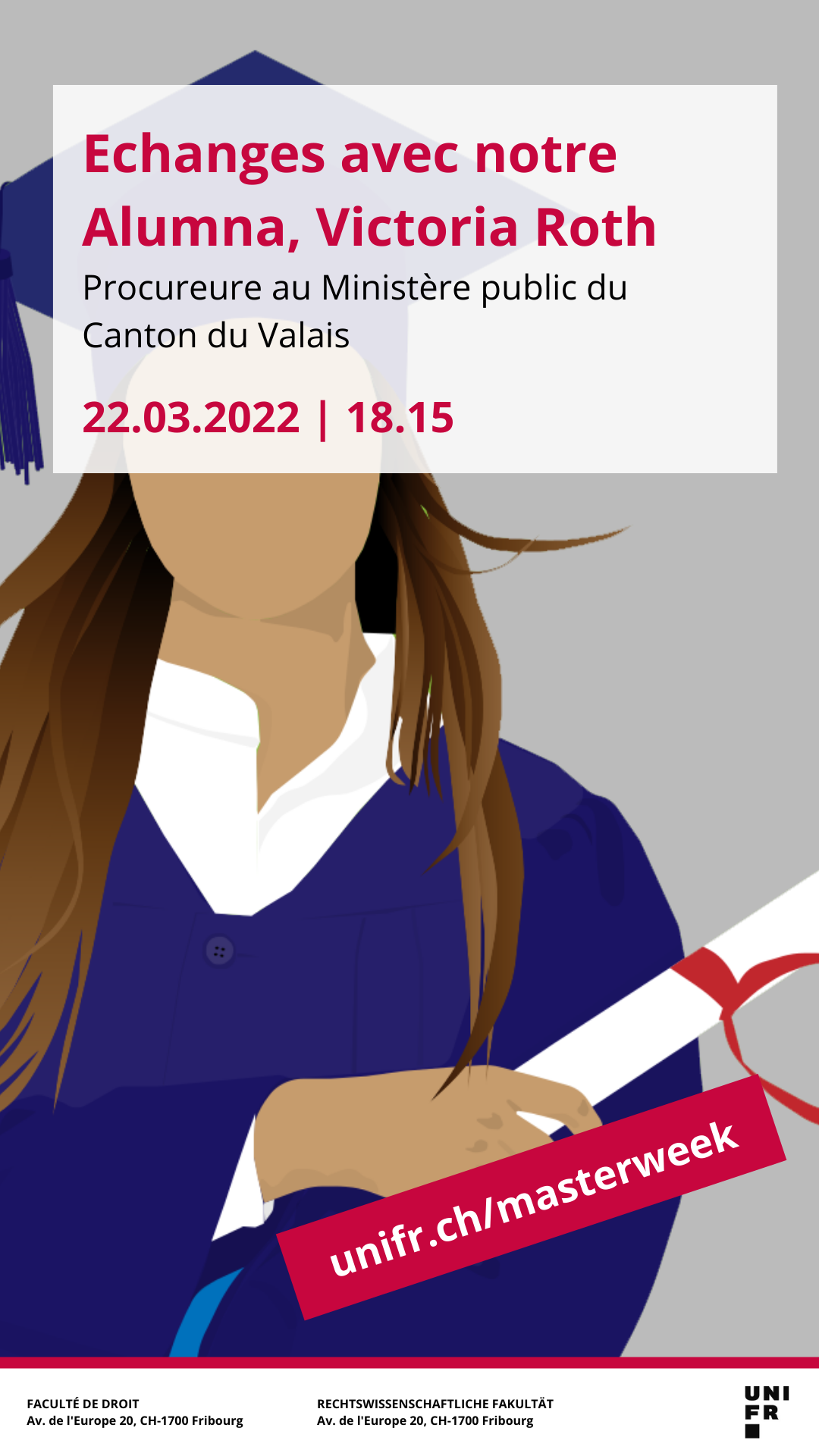 Unifr | IUS - Notre Alumna, Victoria Roth, Procureure au... | Facebook