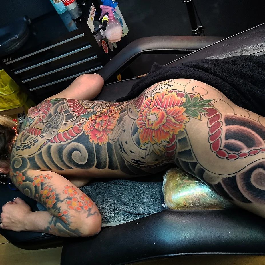 Kintarō Artwork by Horiren, the First #horiren1st #tattoo