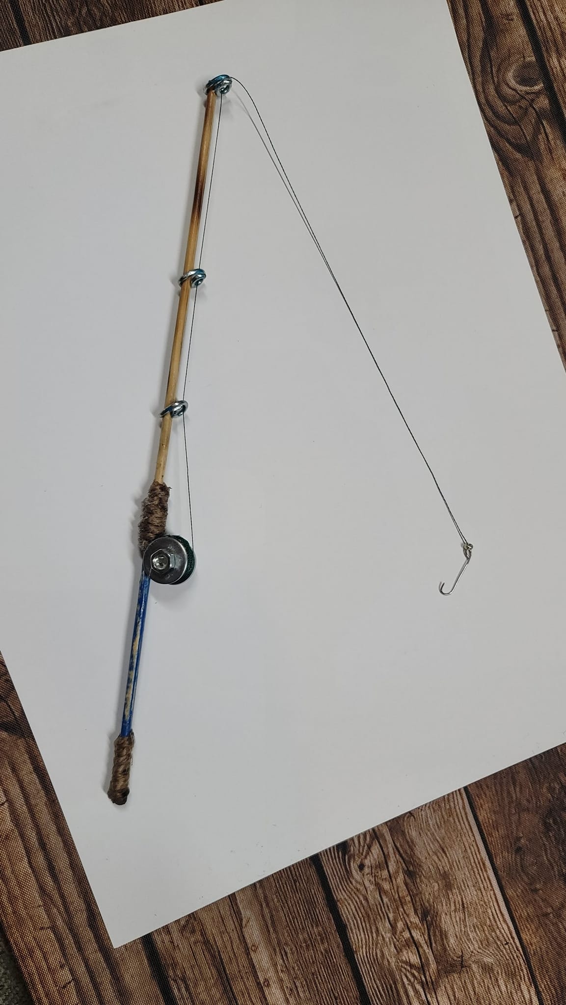 diy miniature fishing pole Zerodeko 2Pcs Mini Rod Model Fishing Decor for Dollhouse Accessories Mini House Scene Adornments Photo Prop 6.88In Craft Ornament : Toys & Games Making a miniature fishing rod