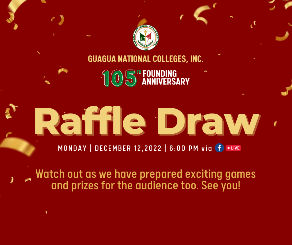 Guagua National Colleges, Inc. - This is it! The most awaited GNCI's ...