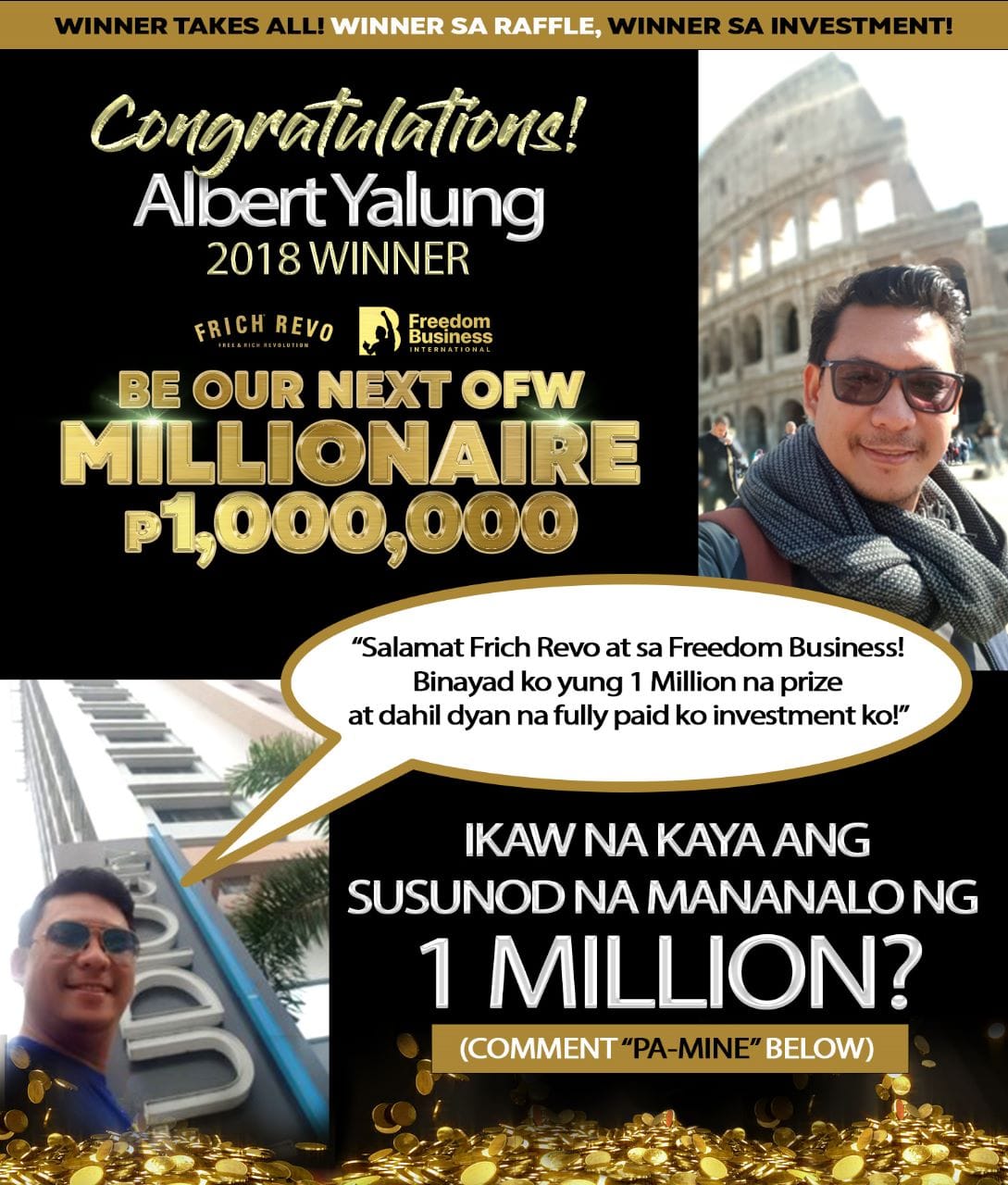 Calling ALL FILIPINOS around the... - Freedom Business PH | Facebook