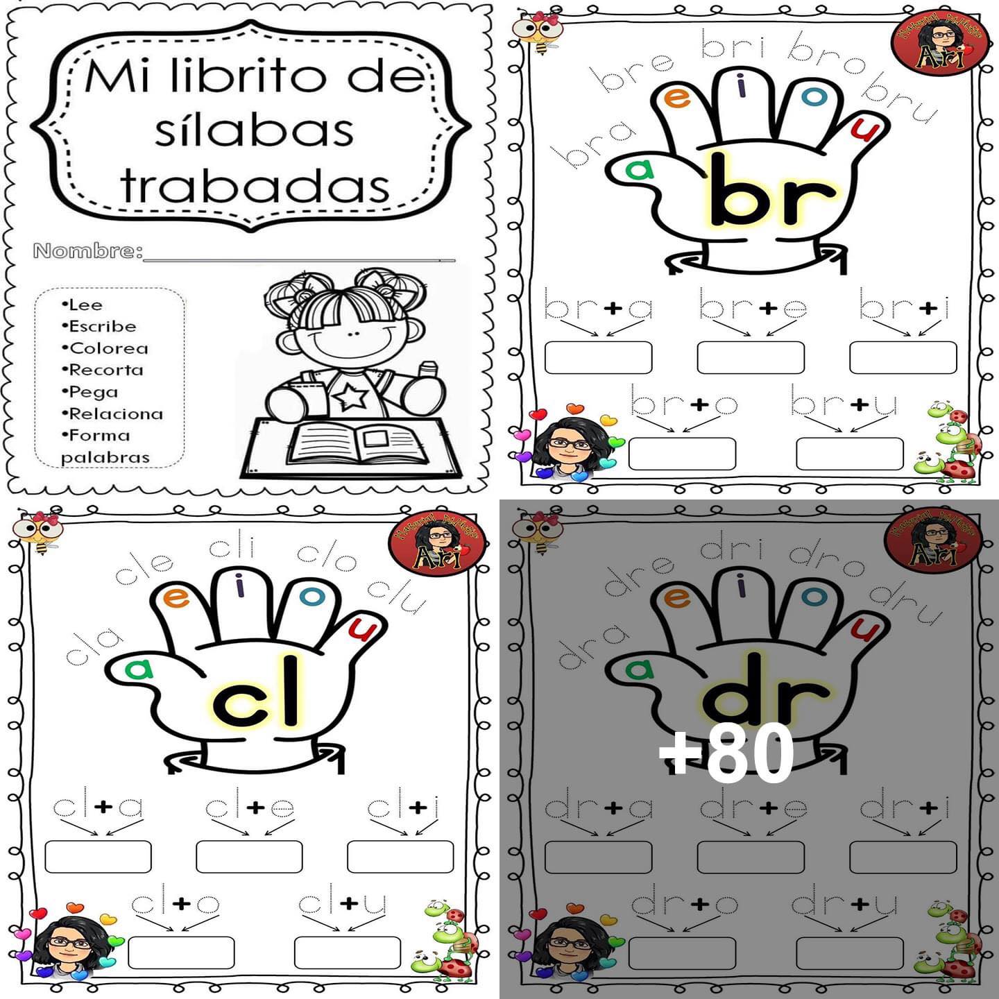 Mi librito de sílabas... - El Profe - Material educativo