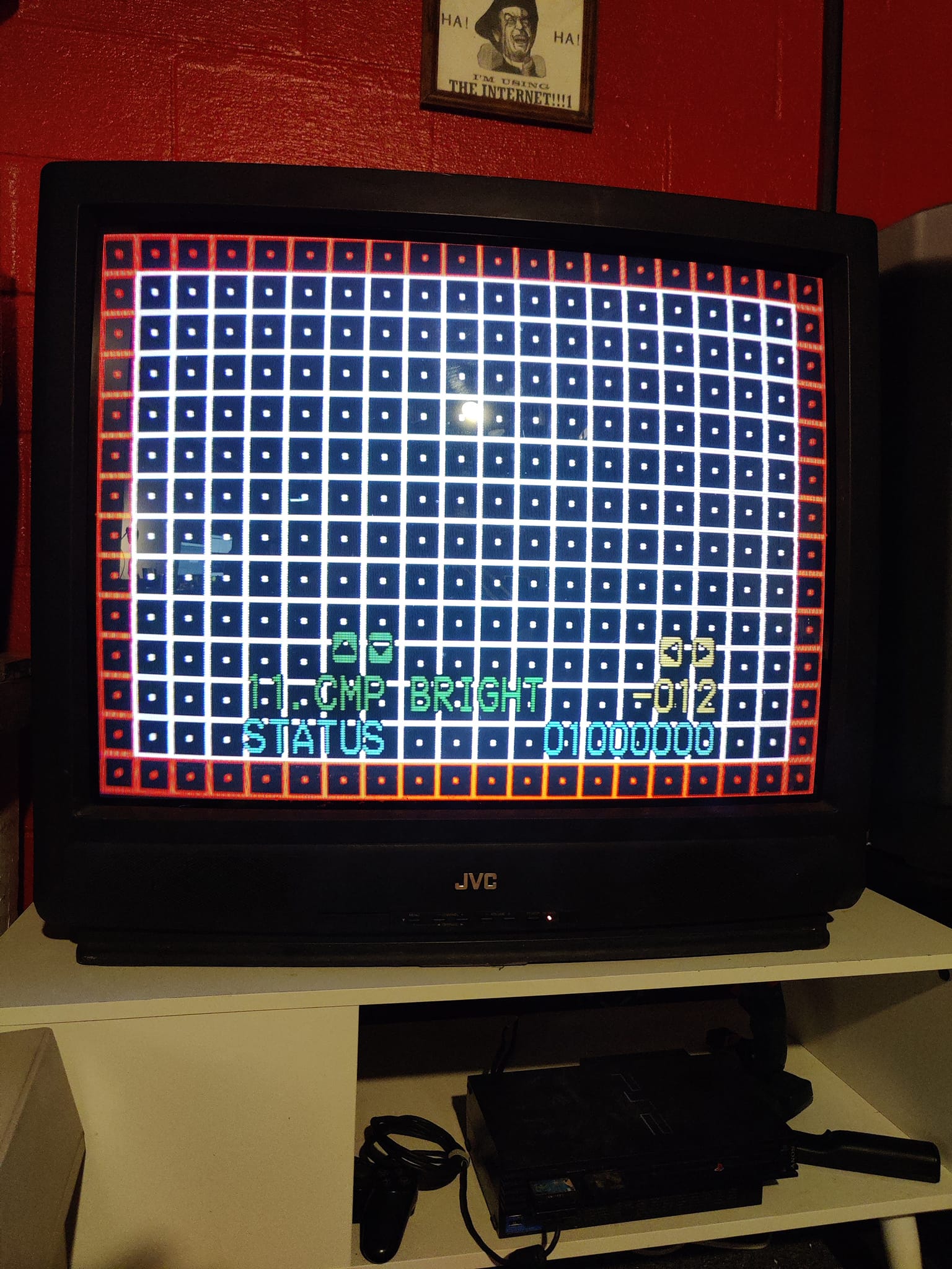 その他 JVC Set up my Beautiful JVC Av-36020 at my new place!