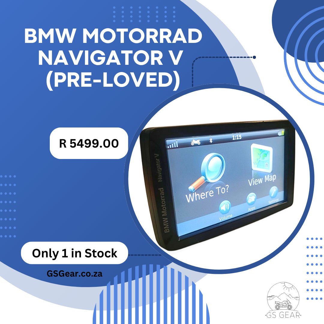 BMW Motorrad Navigator V for motorbike. Just installed the most