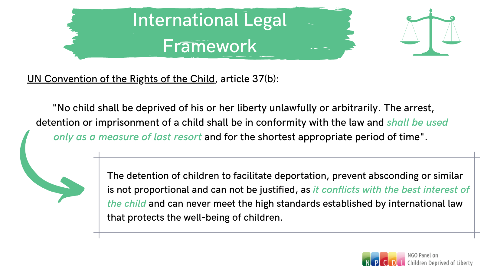 NGO Panel for the Global Study on Children Deprived of Liberty