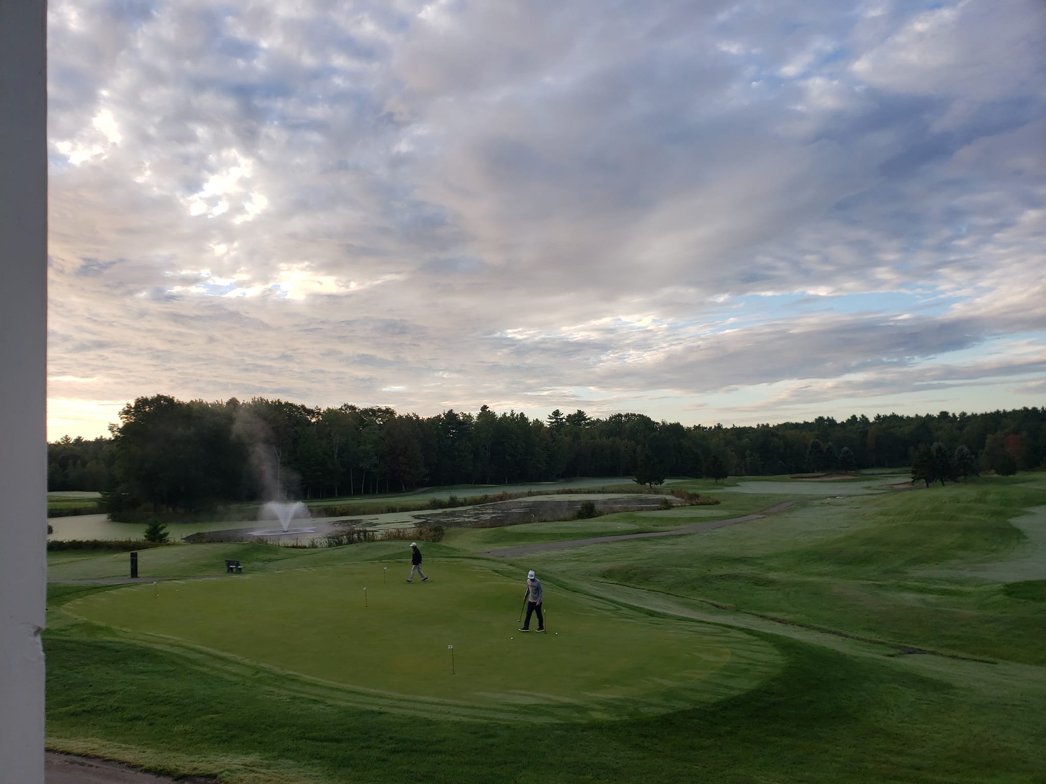 Synergent - “Picture dew-covered fairways on a cool, clear... | Facebook