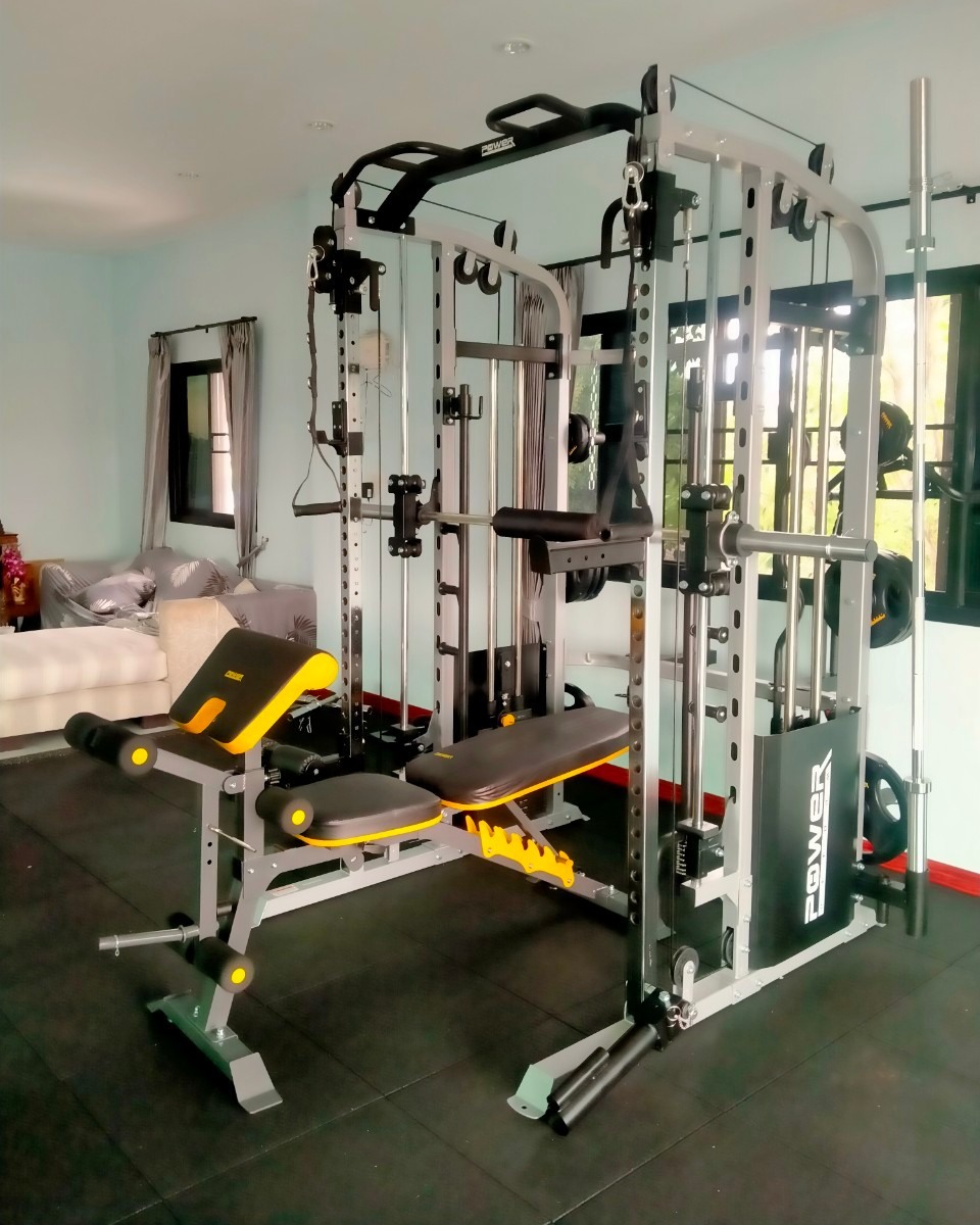 #ฟิตเฟิร์มจบในเครื่องเดียว #M7 #smithmachine สุดยอดเครื่องออกกำลังกาย ...