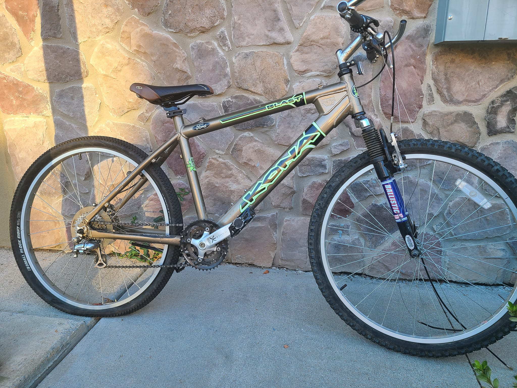Ready to hit the trails on my Kona