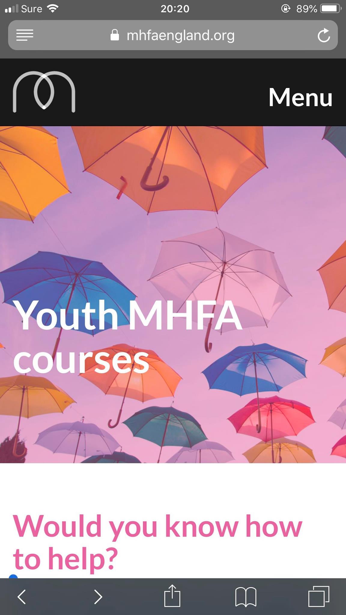 Youth Mental Health First Aid Guernsey