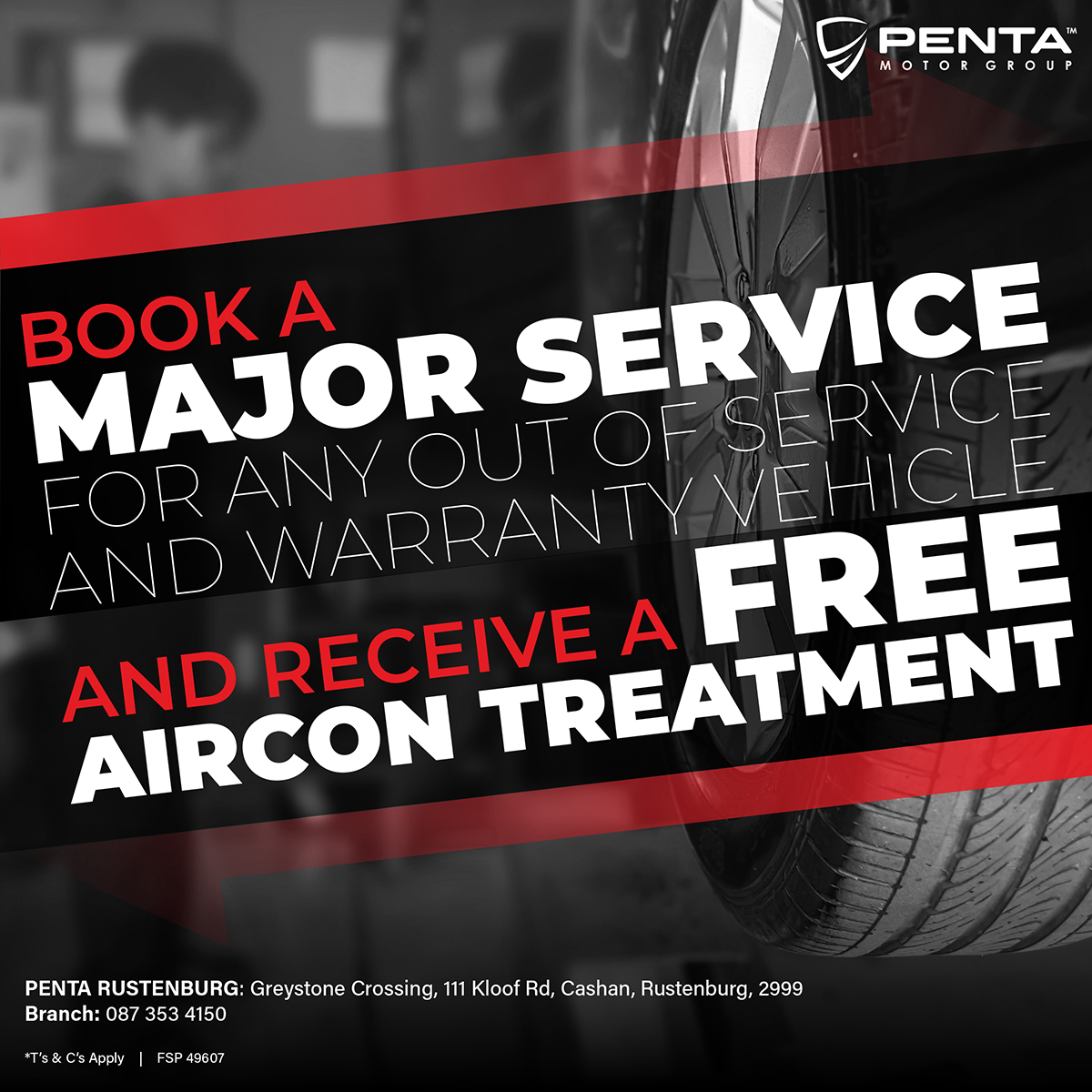 Book a major service for any out... - Penta Suzuki Rustenburg