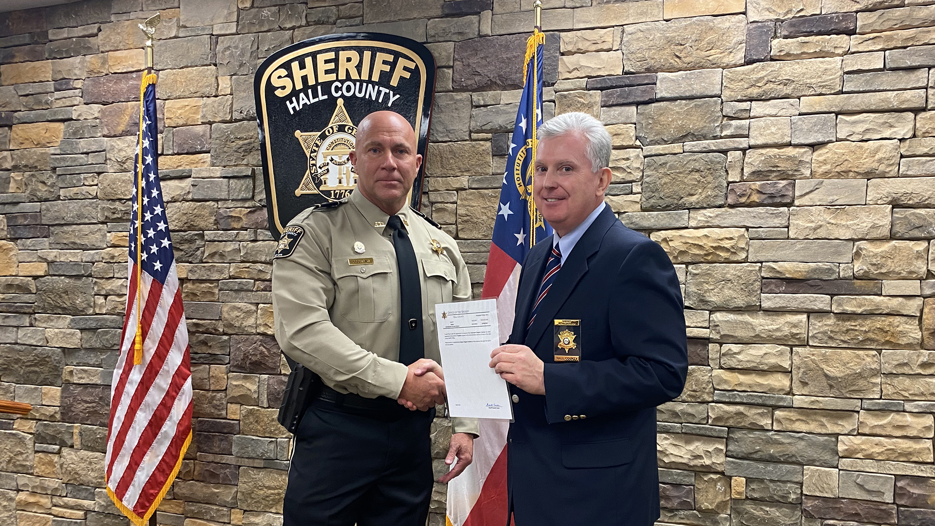 Congratulations are in... - Hall County Sheriff's Office | Facebook