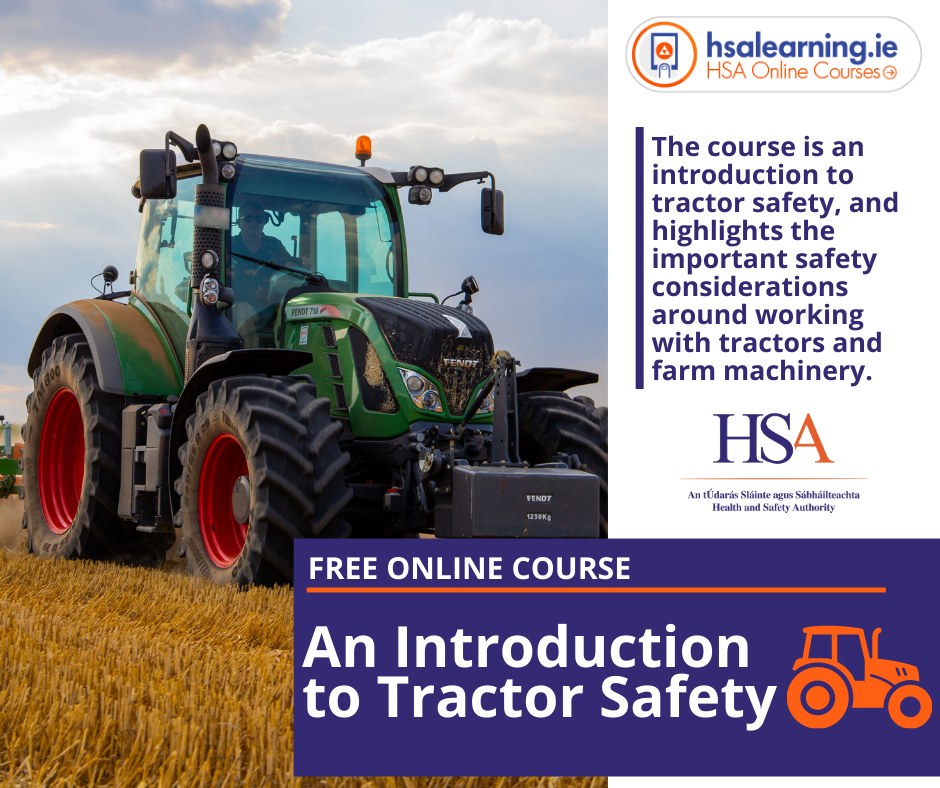 An Introduction to Tractor... - Health and Safety Authority | Facebook