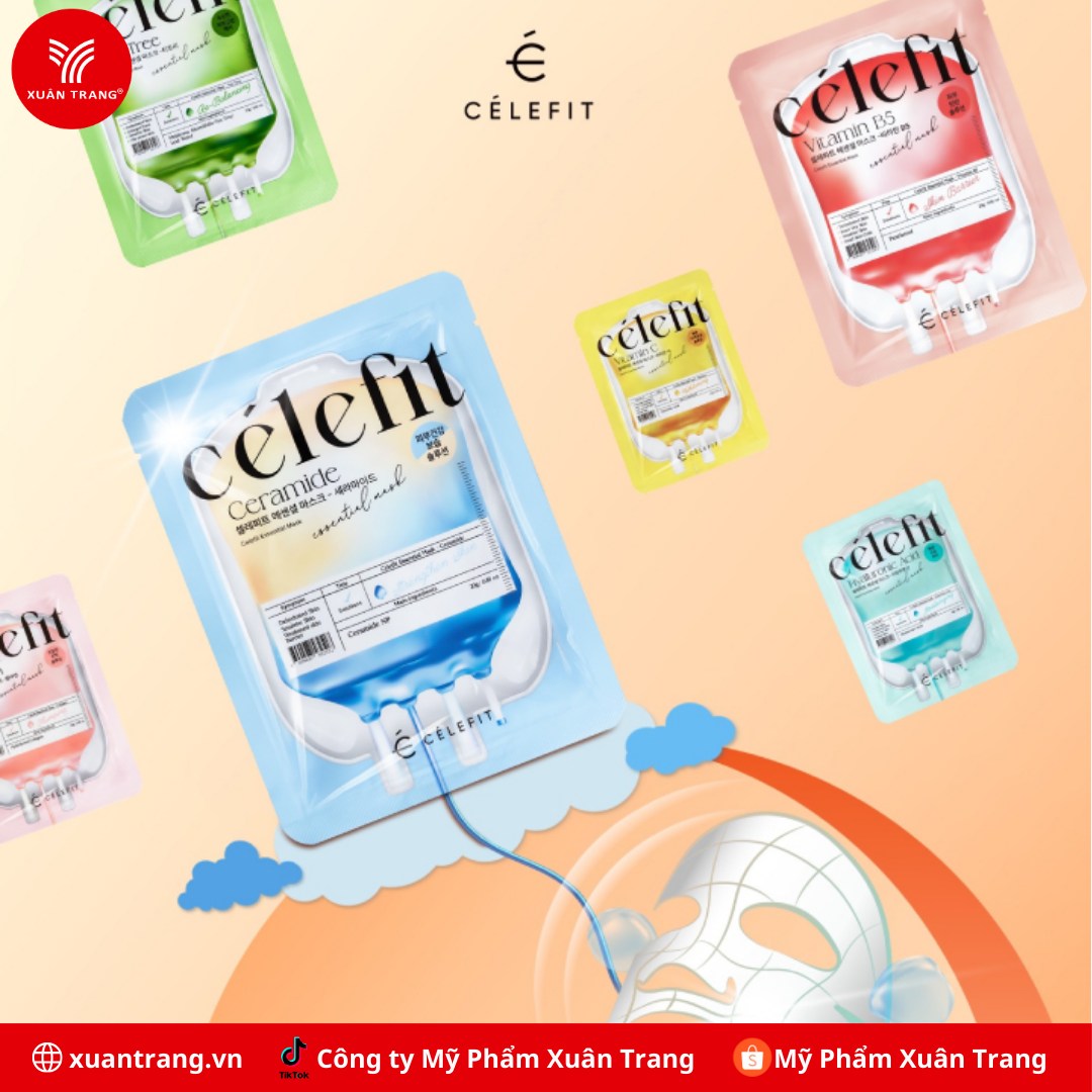 M t N D ng Da C p m Celefit Essential Mask l d ng s n ph m n t th ng hi u ch m s c da Celefit c a H n Qu c D ng s n ph m n y l s k t h p