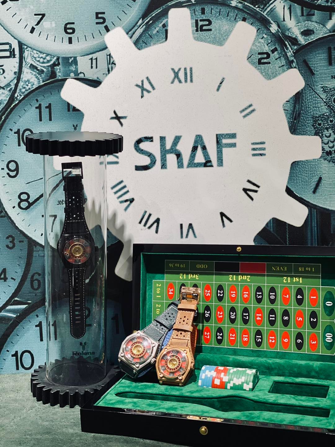 SKAF - 荷蘭園門市超值清貨優惠😎 🔍H.I.D. 機械錶...