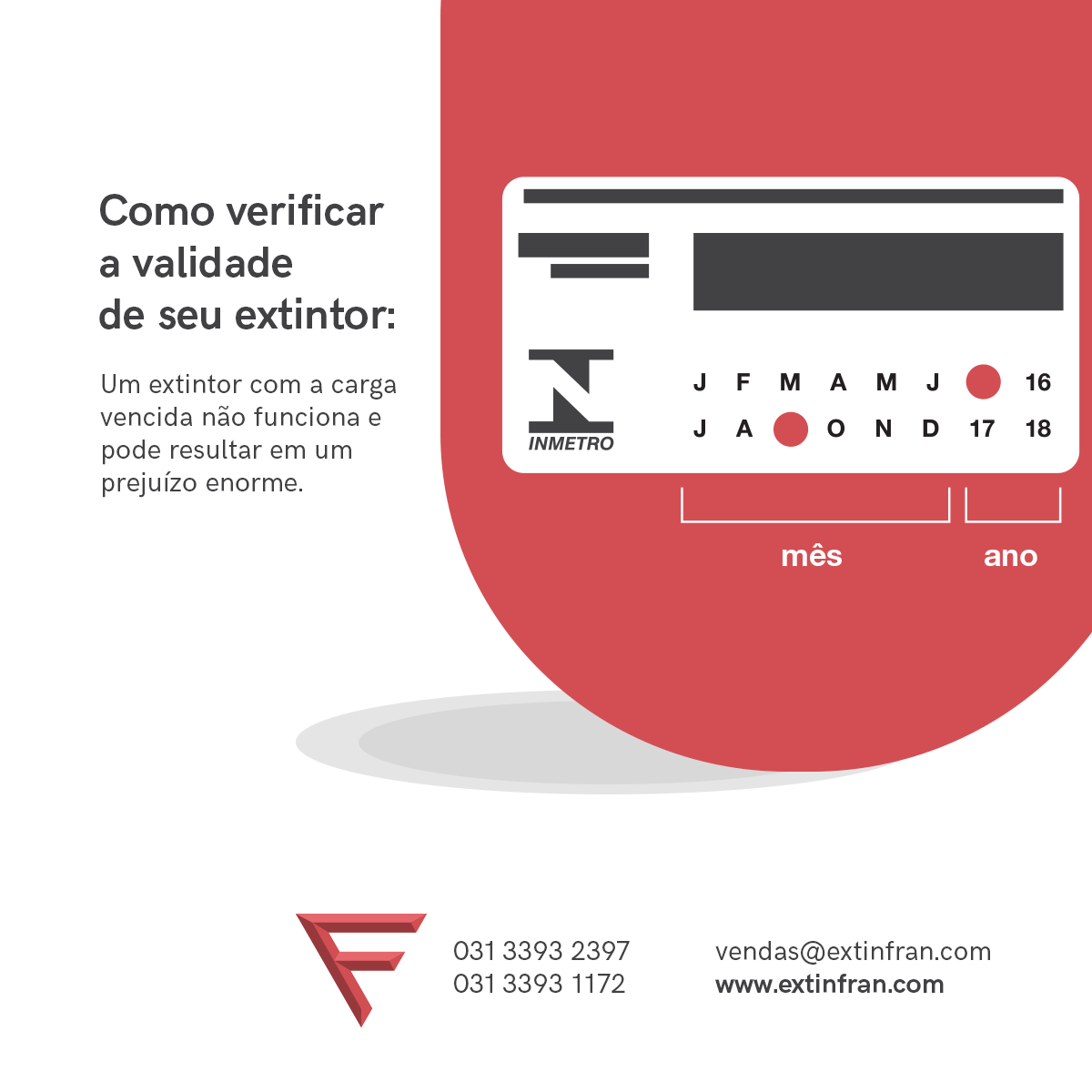 Extinfran Extintores - Sempre vale a pena lembrar: cheque a validade de ...