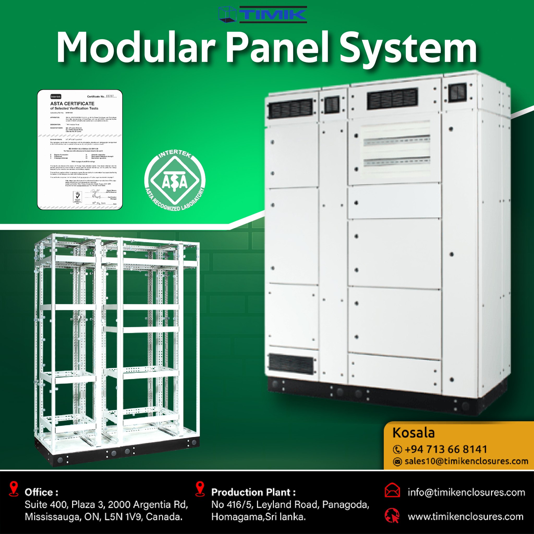 🕵️‍♀️Do you want certified #Modular... - TIMIK Enclosures | Facebook