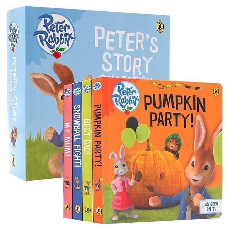 🐨 Peter’S Story Collection Box set ชุด 4 เล่ม เเถม DVD 🐨 🐰หนังสือนิทาน ...