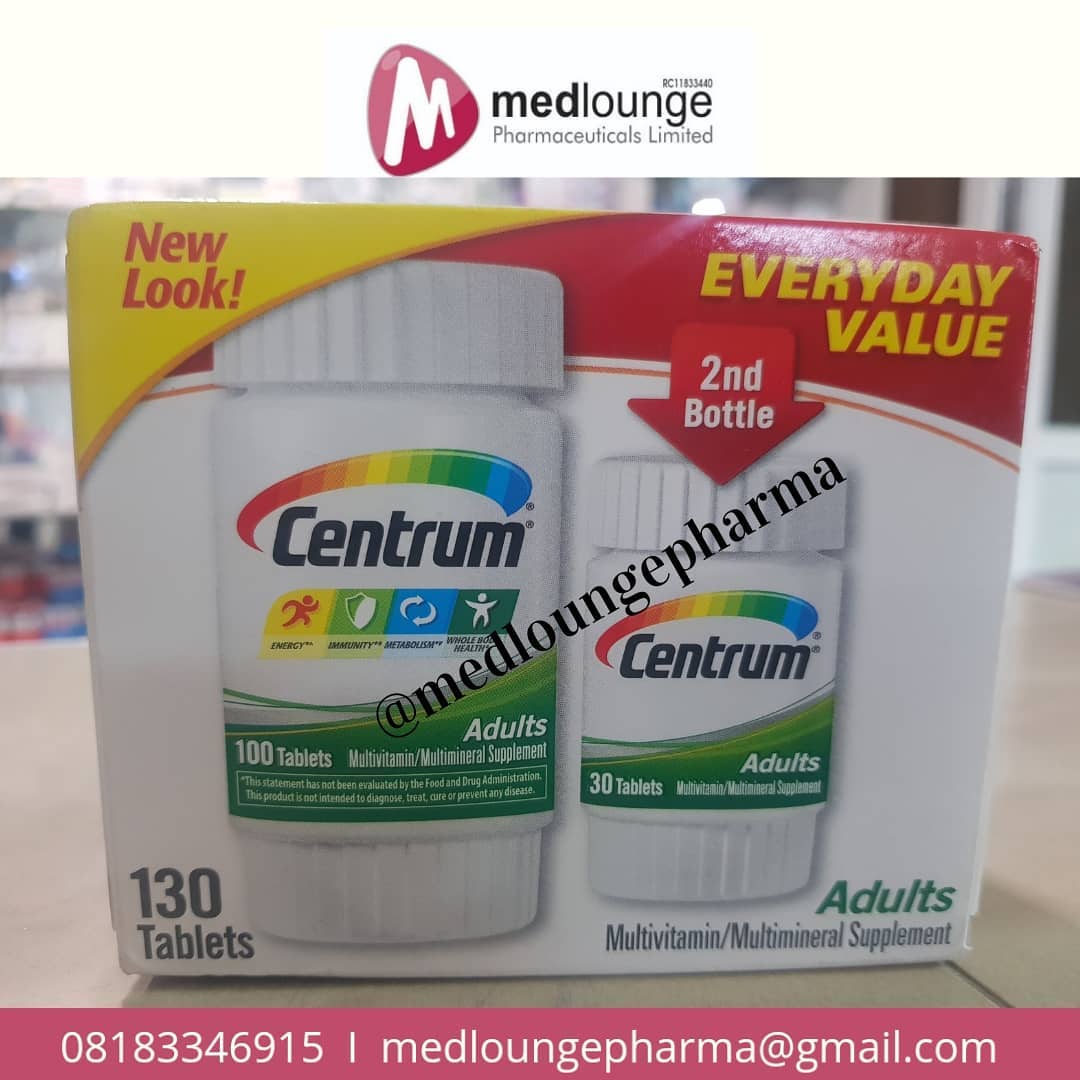 Medlounge Pharmacy - Centrum Adult Multivitamin is a complete ...