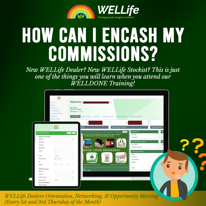 WELLife - New WELLife Dealer? New WELLife Stockist?...