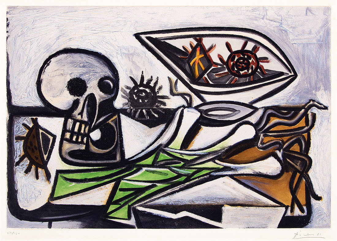Masterworks - Happy Halloween! Pablo Picasso Nature morte au crane ...