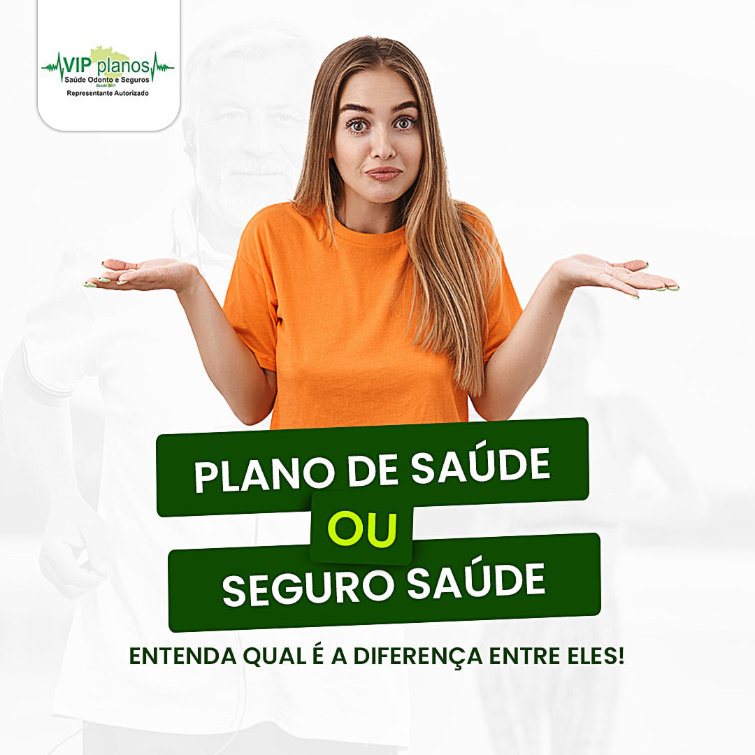Você sabe a diferença entre plano... - VIP Planos Corretora