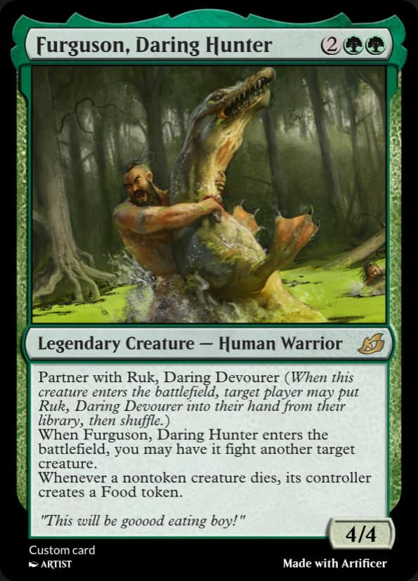 best custom mtg cards Metal Card – Personalized Magic Card Design on Brushed Aluminum – Create Your Own Unique Collectible Gift (Creature) : Toys & Games Custom Magic: The Gathering card