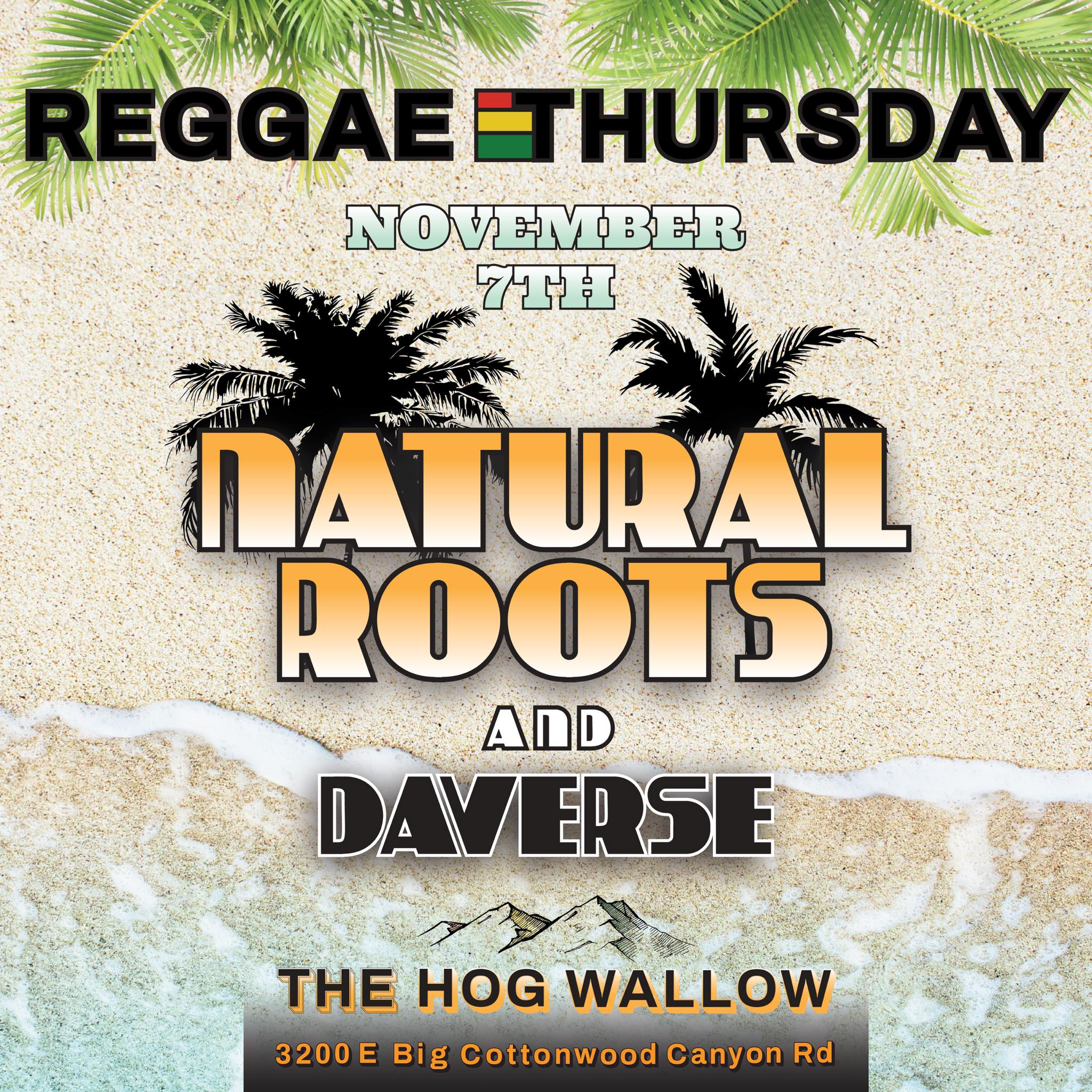 Reggae Thursday SLC | Cottonwood Heights UT