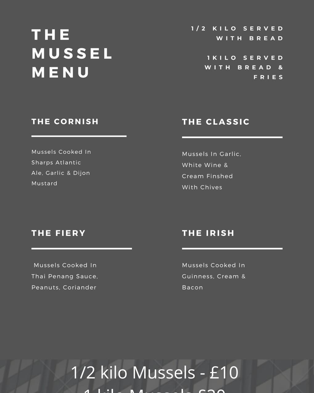 New Menu Day 😍🙌 - The Mussel Inn & Cottages