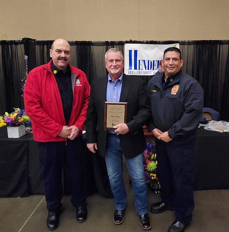 Henderson - Congratulations to Henderson Volunteer Firefighter Phil ...