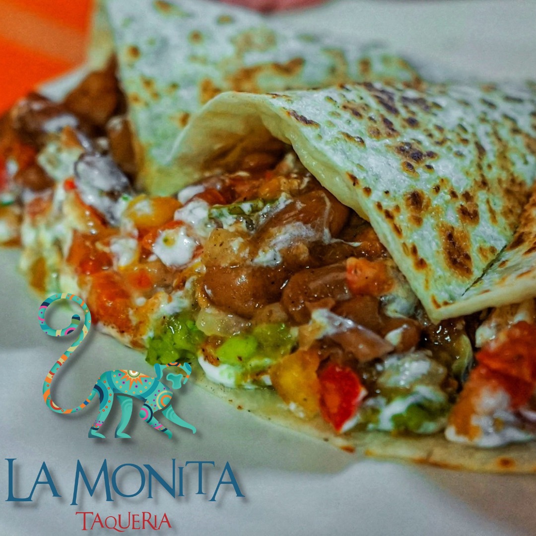 The MISSION-Style Quesadilla 🔥... - La Monita Taqueria