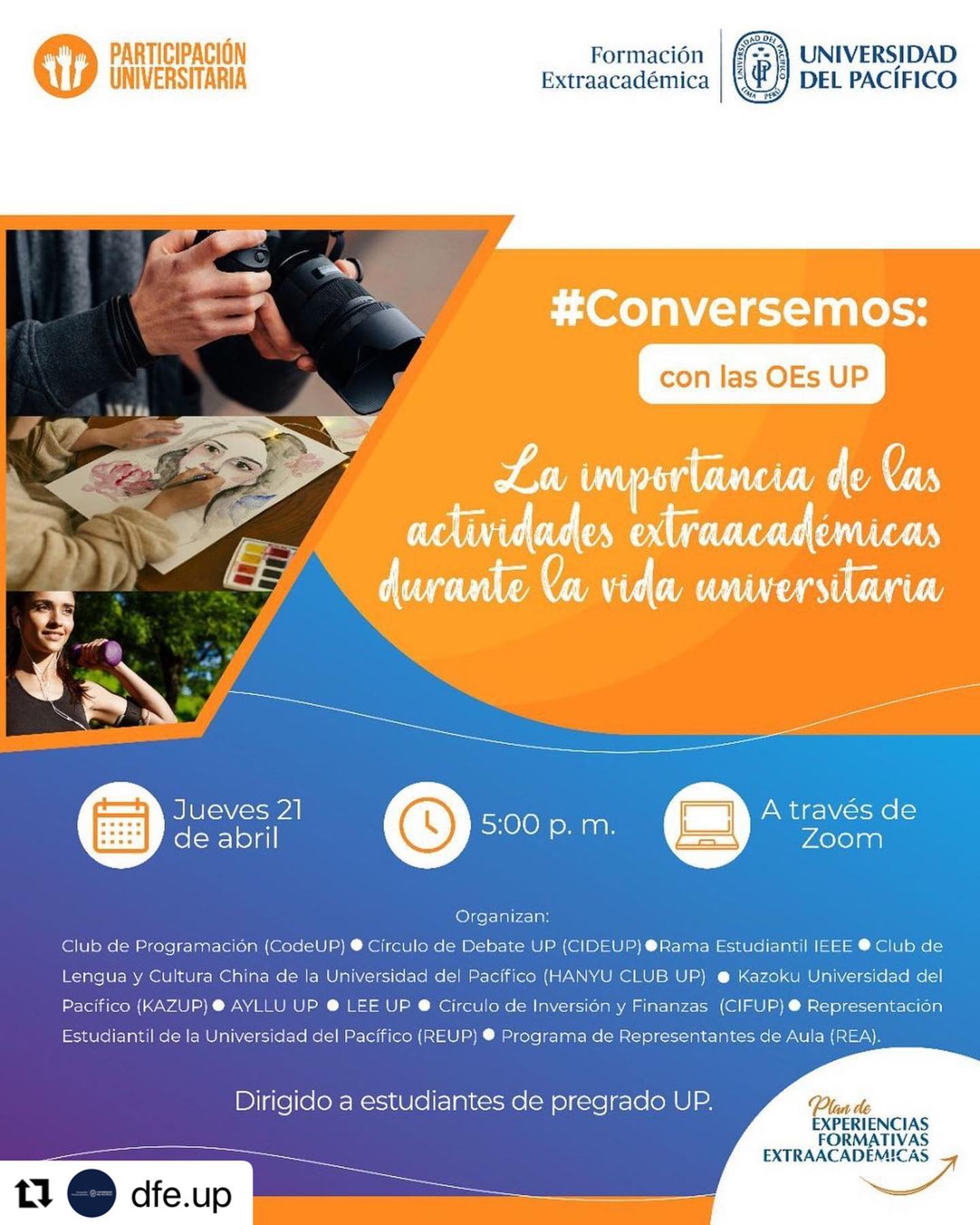 #Conversemos | #EstudianteUP aquí... - CEUP - Página Oficial | Facebook