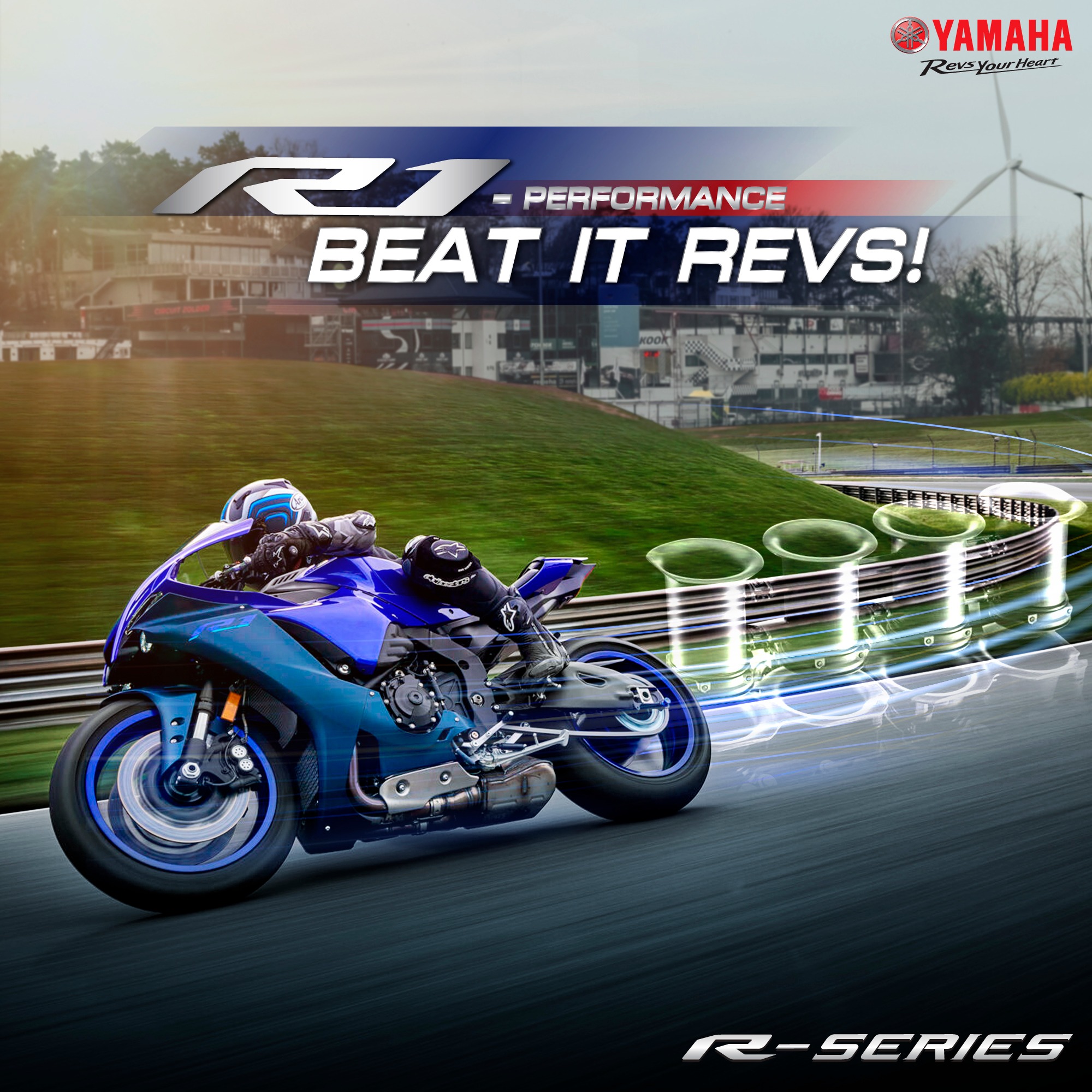 R1 🏍🏁 1-Performance, Beat it... - Yamaha Riders club Thailand | Facebook