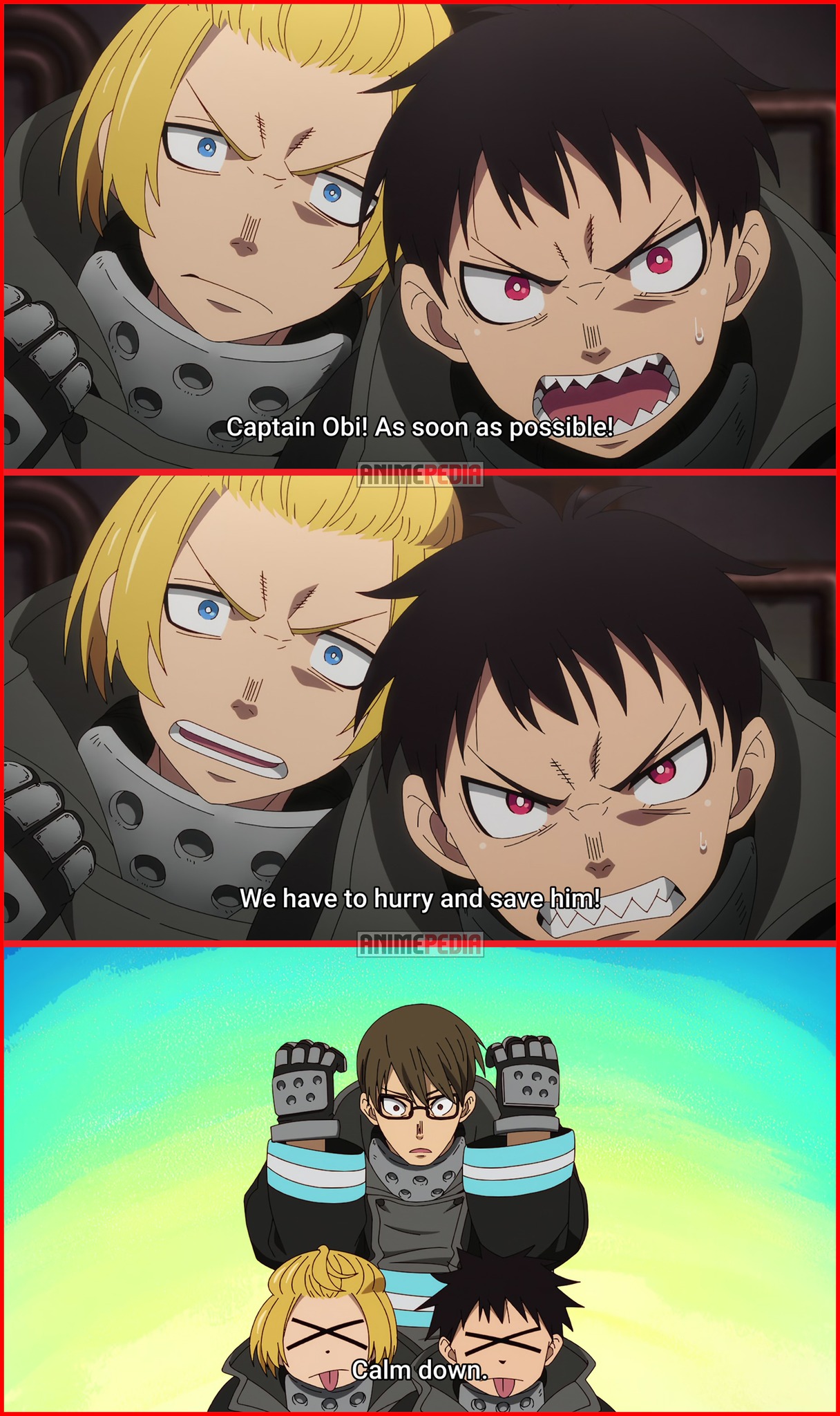 AnimePedia - Calm Down Anime: • Fire Force • 炎炎ノ消防隊 • En'en no Shōbōtai ...