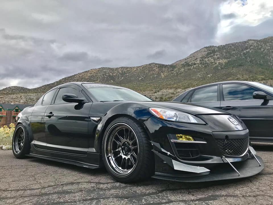 MAZDA RX-8 on ADVAN Racing RGIII 🚗: @never_on.time 📷: @jack