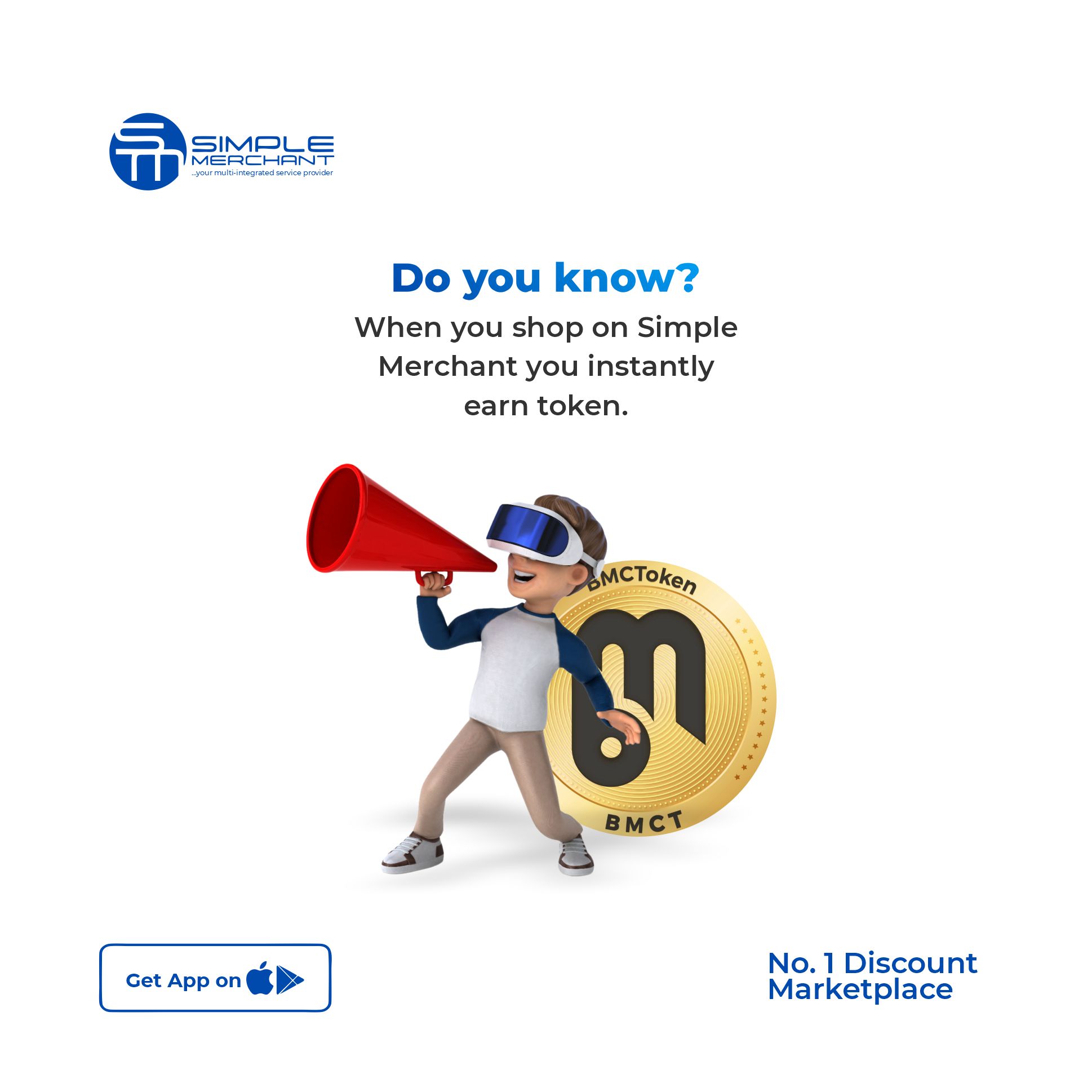 Simple Merchant - Have you heard of the BMCTOKEN? BMCTOKEN...