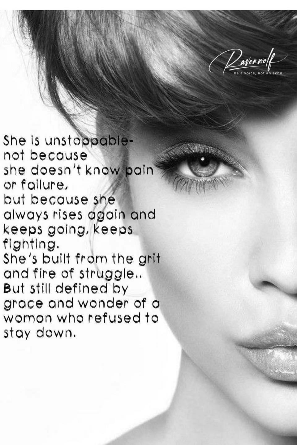 The Ravenwolf - For everything she’s been through and every failure she ...