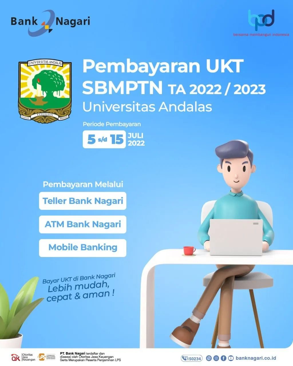 Info Unand - Hallo Camaba Rangers~ Pembayaran UKT jalur...
