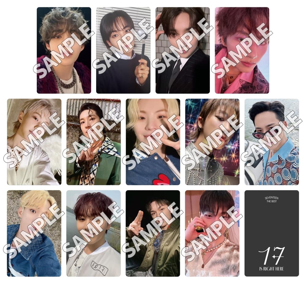 SEVENTEEN スングァン facethesun トレカセット 幅広