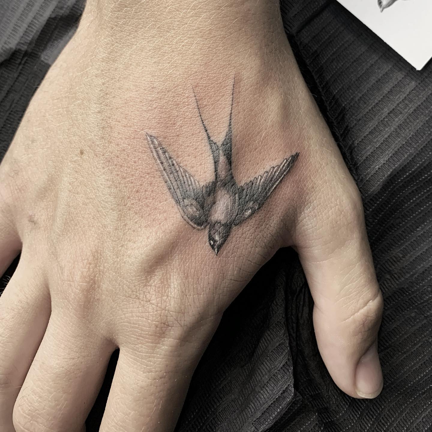 Swallow by @monah_txttoo . .... - Arkade Ink Tattoo Studio | Facebook