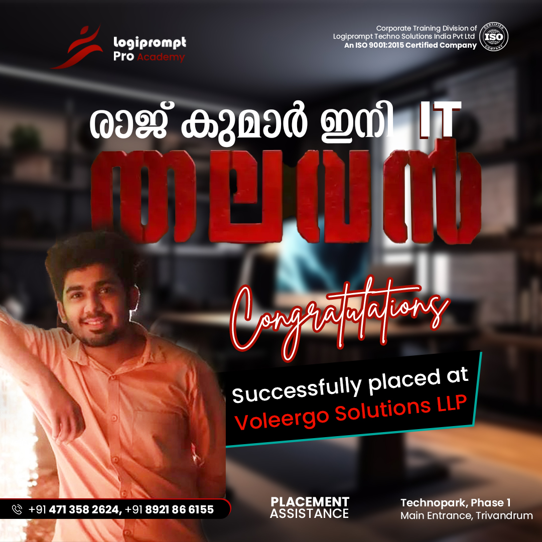 Logiprompt - Congratulations Mr.Raj Kumar on your incredible ...